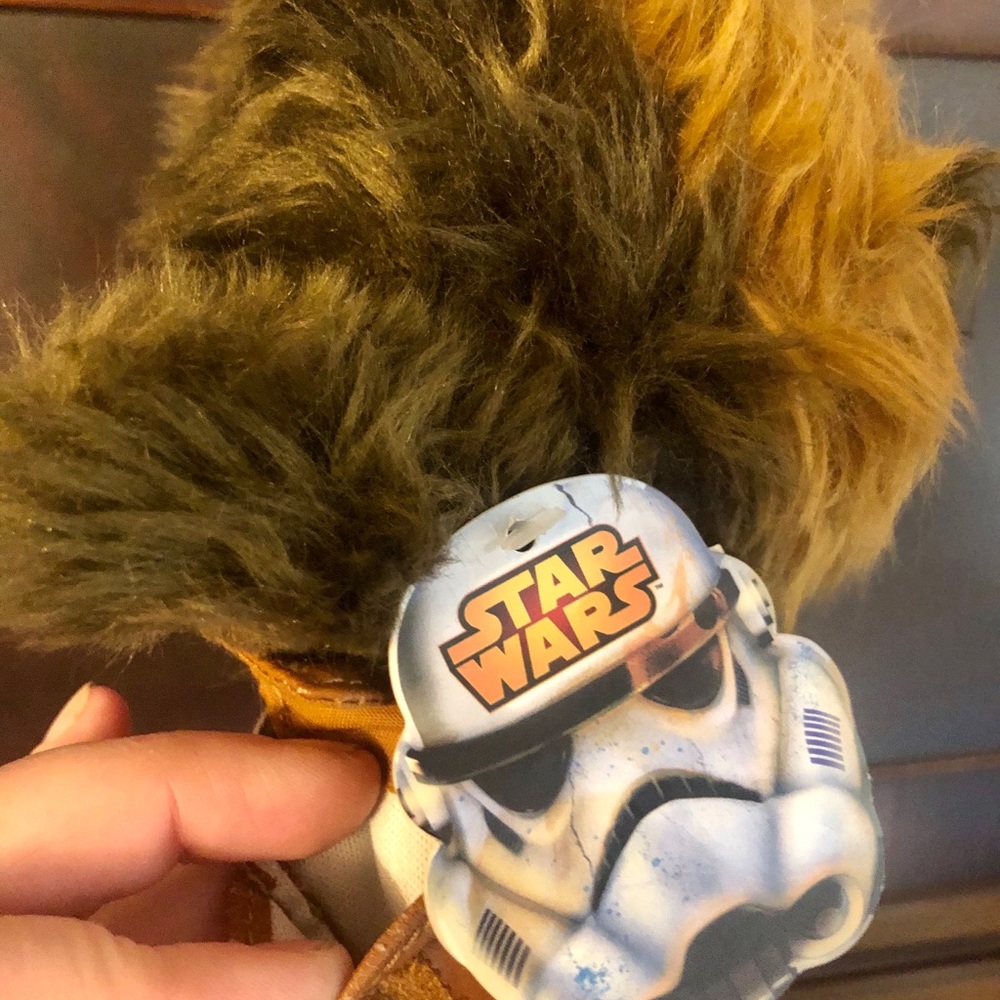 NWT Star Wars Chewbacca Plush wfunctional bag - Picture 3 of 5
